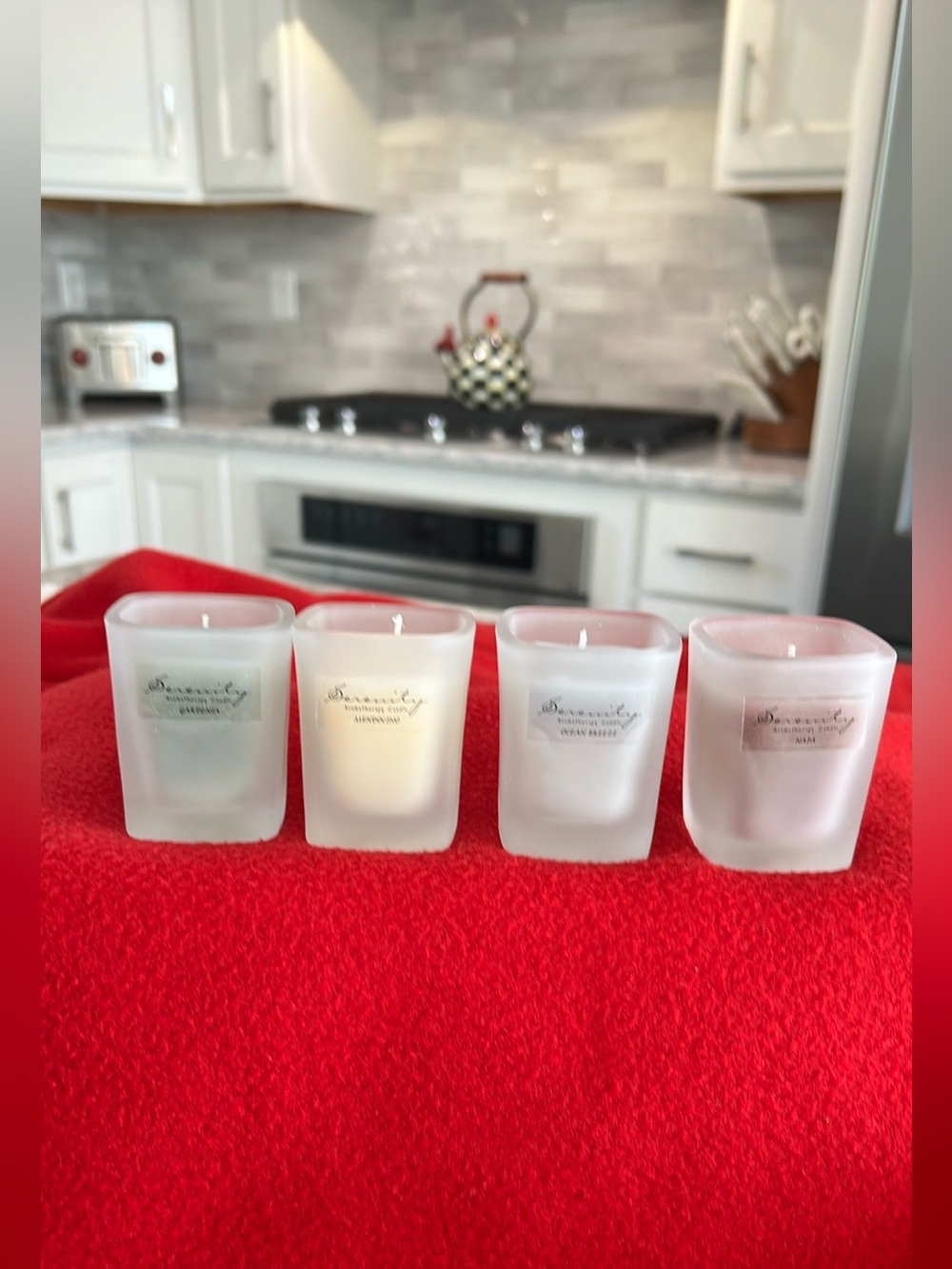 Serenity Aromatherapy Votives 4 pack - 1.76 oz each votive
